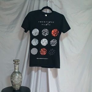 Black Twenty Øne Pilots t-shirt
